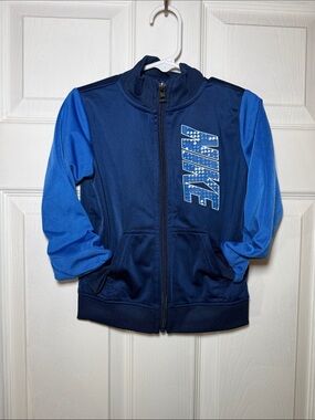 Nike Kids Track Jacket Size 3T Blue